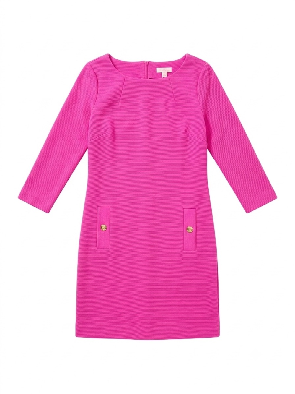 Lilly Pulitzer Vibrant Fuchsia Ribbed Dress